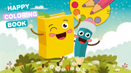Happy Coloring Book
