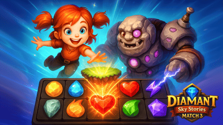 Diamant: Match 3 Sky Story