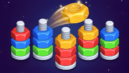 Sorting Nuts and Bolts by Color: Home Repair